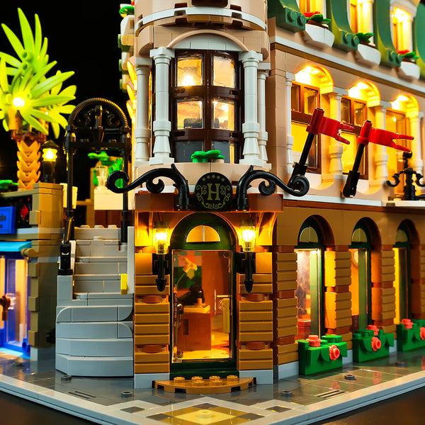 Light Kit for LEGO Icons Boutique Hotel #10297