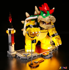 lego bowser set super mario mighty bowser lego