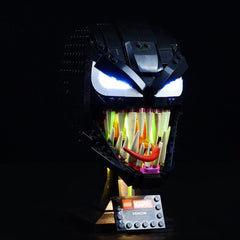 ZENE Bricks Lego Light Up Venom Mask