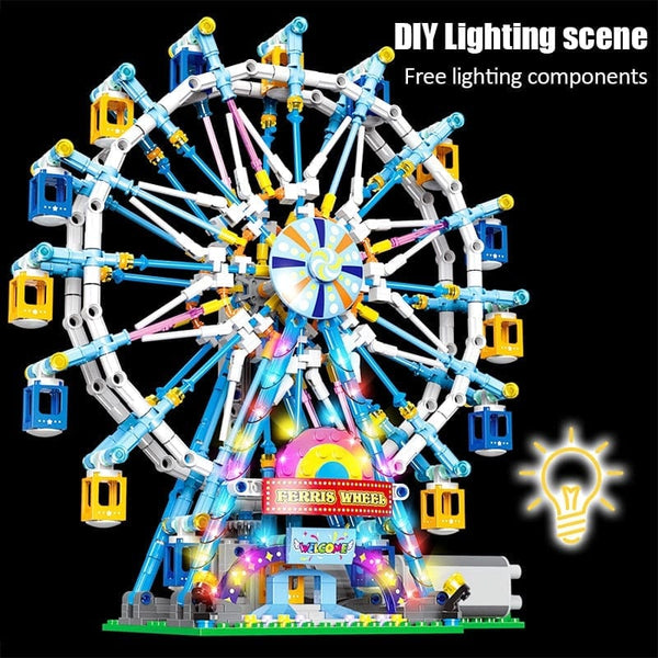 ZENE Lego Ferris Wheel Light Kit
