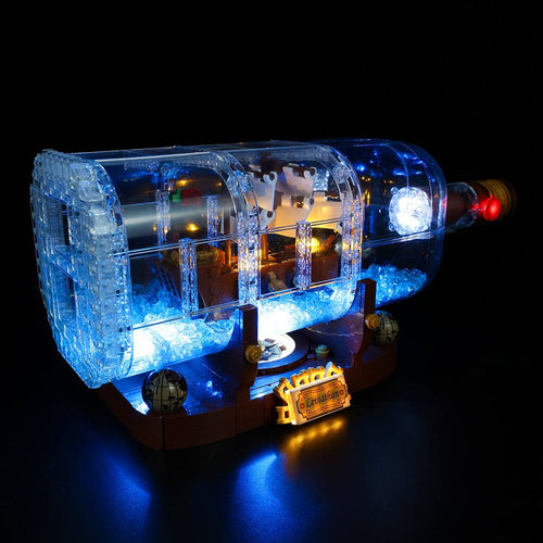 Lego Ship in a Bottle Light Kit