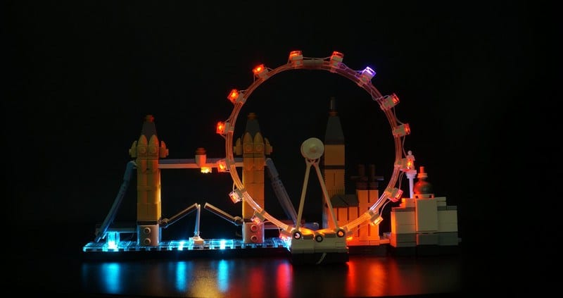 LEGO London #21034 Lighting